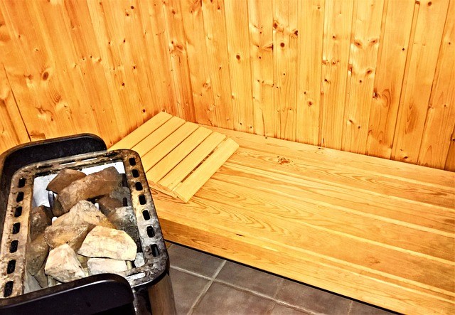sauna room
